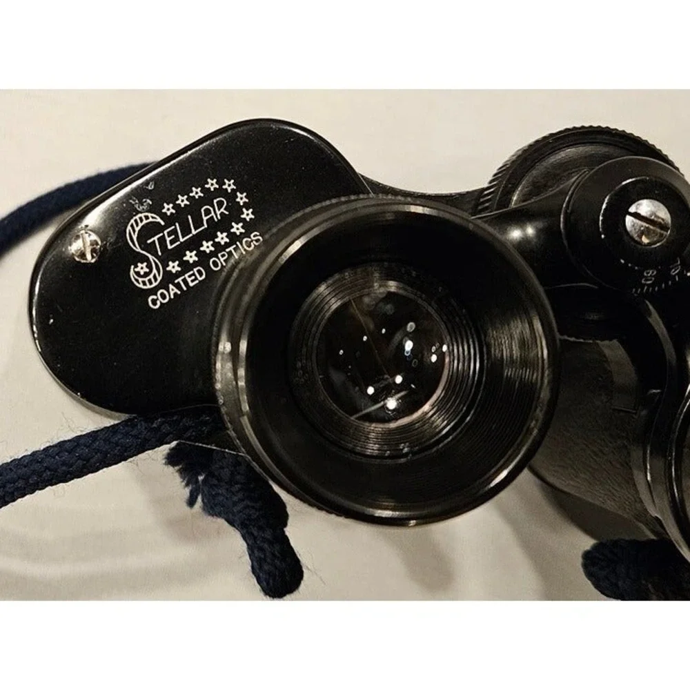 STELLAR Coated Optics 7x35‎ 320 ft @ 1,000 Yds. Binoculars -CASE DAMAGE (7d5)